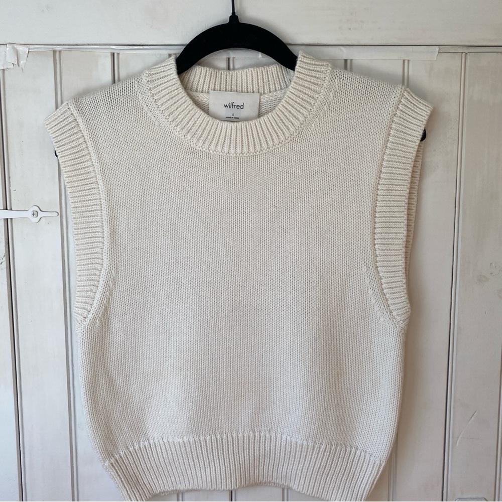 Aritiza Wilfred | Sweater Vest Size Small - Picture 11 of 11